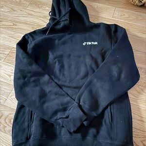 TikTok Black Hoodie